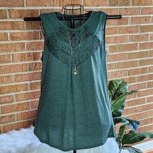 Womens Sleeveless Tunic Shirt